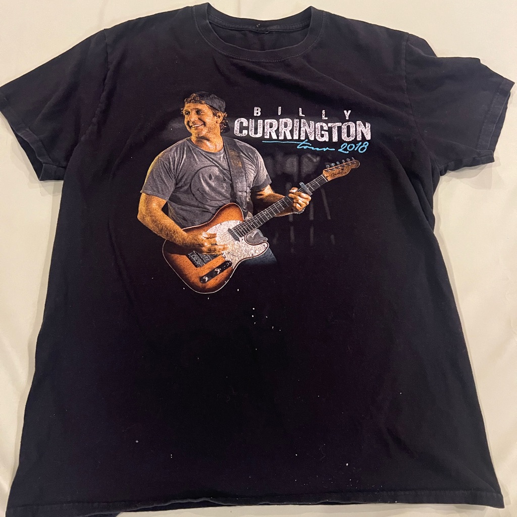 Black Billy Currington 2018 Concert Tee